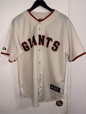 Vintage Giants Lincecum #55 Size Large Jersey